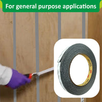 3M 1600 IG DC 1mm Grey Double Sided Foam tape - Genral Purpose - Indoor use