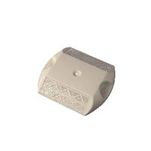 3M IE510158884 RPM 290 I 2W Molded Shank Two Sided White Road Stud (White)