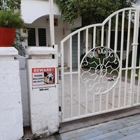 Beware of Guard Dog Bull Dog on Duty Sign Board for walls ,doors and Gates