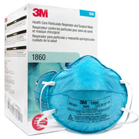 3M™ Health Care Particulate Respirator and Surgical Mask 1860, N95