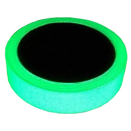Waterproof, Photo-luminescent Glow in the Dark Safety Green Tape Multipurpose radium 24mmx50ft