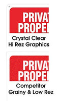 Authorised Persons Only Aluminum Sign Board For Walls And Doors (100X150mm) Pack of 2