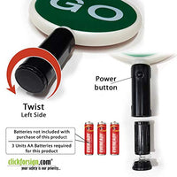 Stop Go Baton with Red and Green light indicator