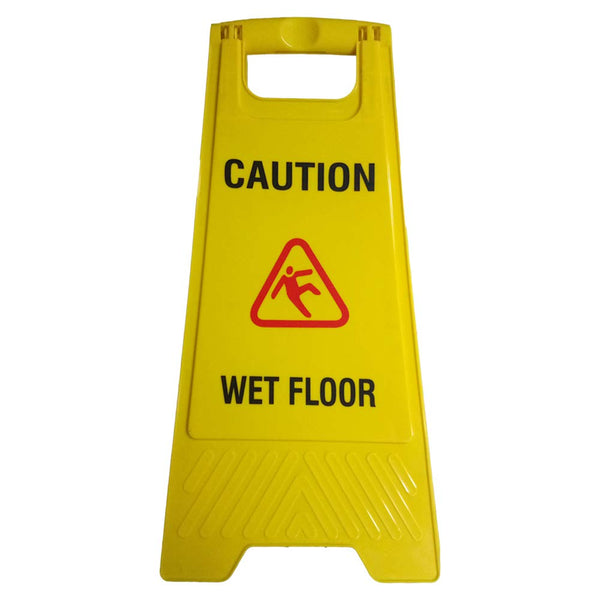 Caution A Stand for wet Floor Sign(Slippery Surface A Stand 2x1ft)