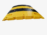 Road Bump Safety Speed Breaker ABS Yellow Black 1 Metre
