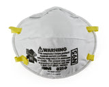 3M 8210 Particulate N95 Respirator Flu PM2.5 Protection and Surgical Mask