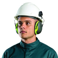 X4P3 32 Db 3M Peltor X4P3 Earmuffs 32 Db HiViz Helmet Mounted , Hearing Protection