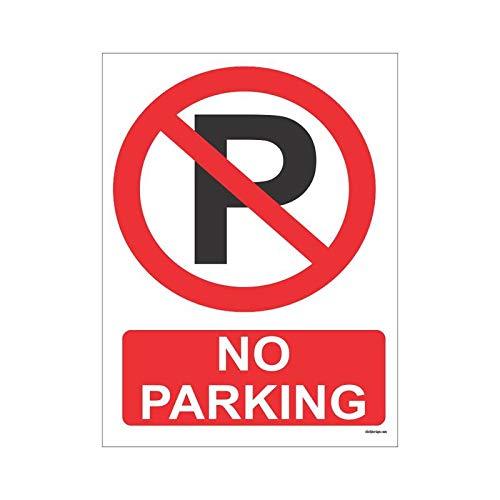 No Parking Sign Board (200x150 mm)