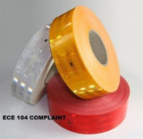 3m High Intensity Reflective ECE 104 Compliant White, Red and Yellow 3 tapes or Rolls