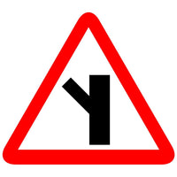 Reflective Y Intersection-LHS Traffic Cautionary Warning Sign Board