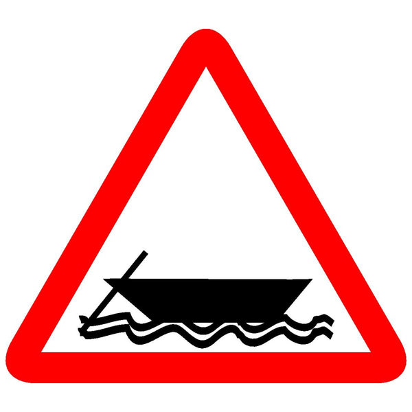 Reflective Ferry Boat Traffic Cautionary Warning Sign Board