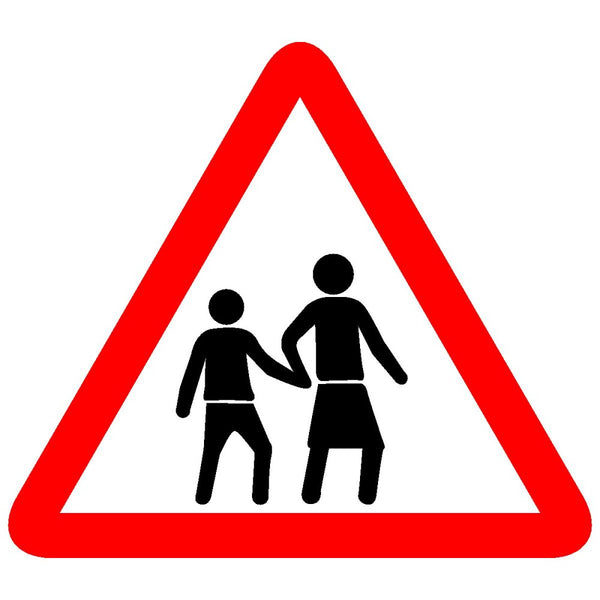 Reflective School Ahead Traffic Cautionary Warning Sign Board