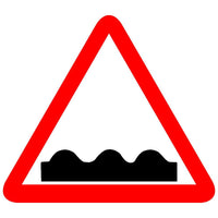 Reflective Rumble Strip Traffic Cautionary Warning Sign Board