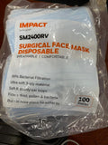 Honeywell 3PLY Disposable Face Mask And Respirator (Pack of 200) , SM2400RV