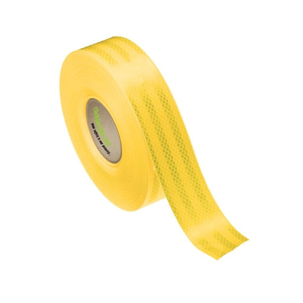 High Intensity Prismatic Grade Conspicuity Yellow Reflective Tape 42mmx50ft
